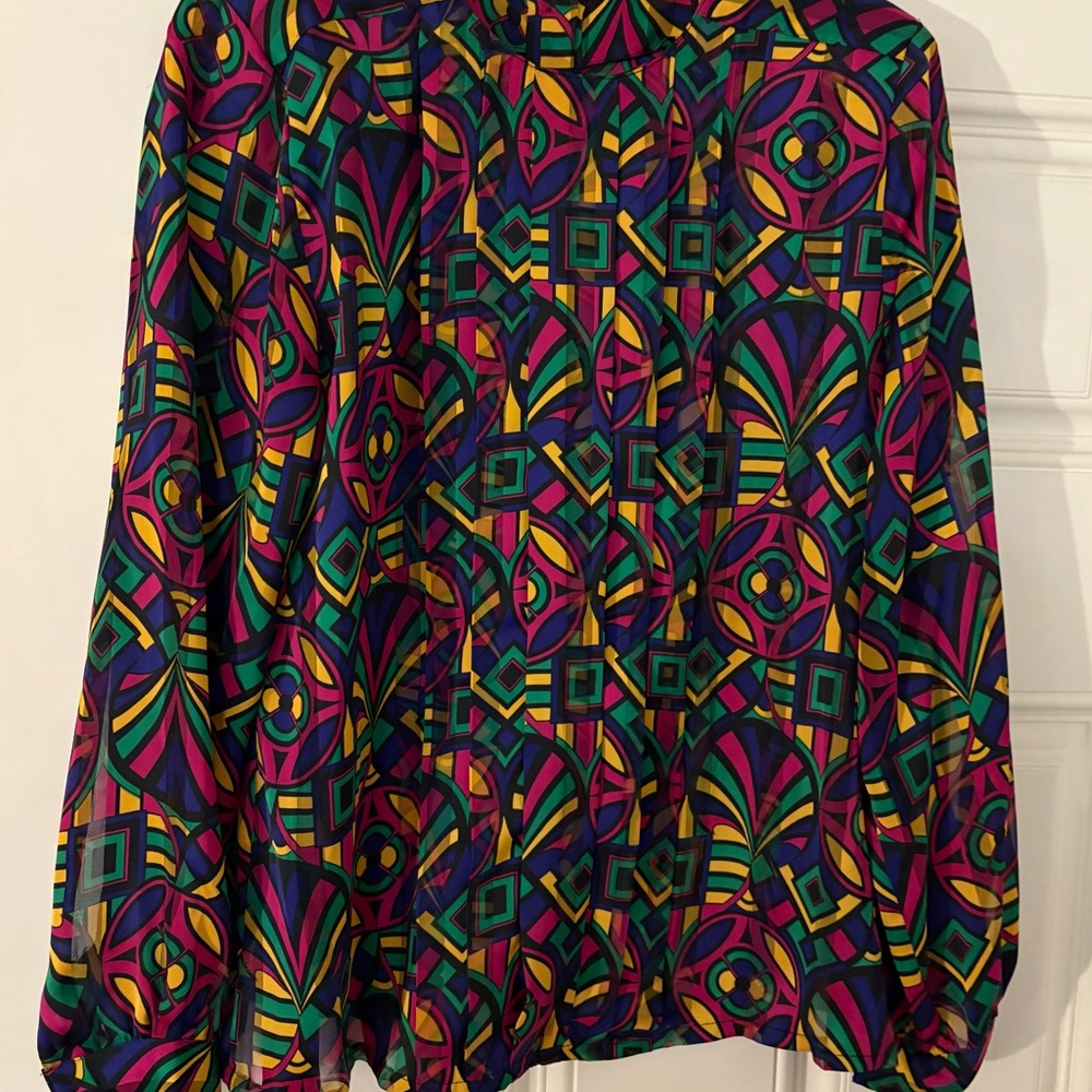 Classic Vintage 80s Nicola  Blouse 10